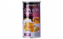 Tong Garden Con Con Corn Chips Barbeque  Tin  80 grams